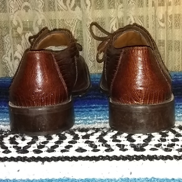 Stacy Adams Genuine Snake Shoes